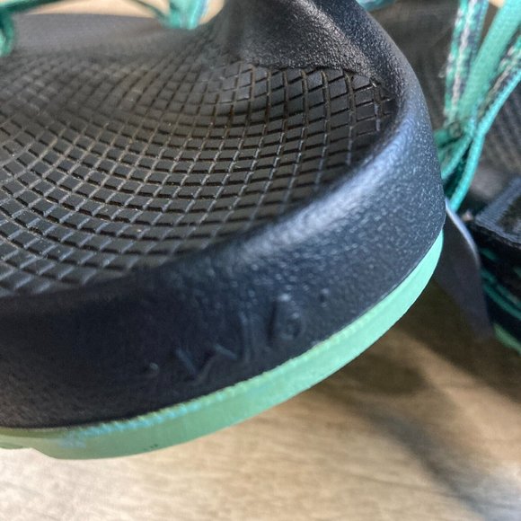 Chaco ZX/3 Classic Sandals Womens Sz 6 Light Teal Green Blue Water Hiking Shoes - Picture 8 of 8